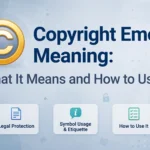 Copyright Emoji ©️ Meaning