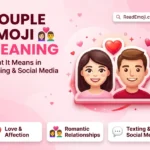 Couple Emoji👩🏻‍❤️‍👨🏻 Meaning