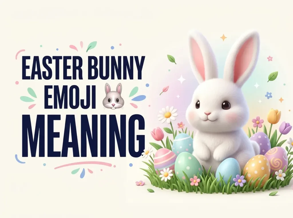 Easter Bunny Emoji 🐰 Meaning