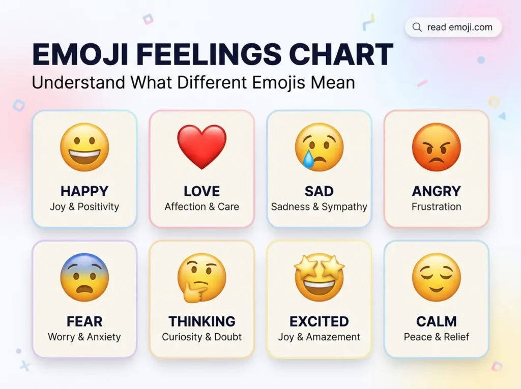 Emoji Feelings Chart