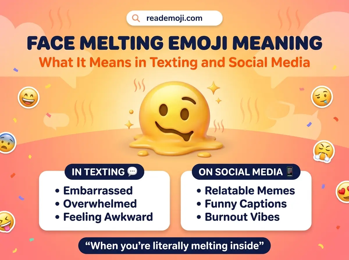 Face Melting Emoji 🫠 Meaning
