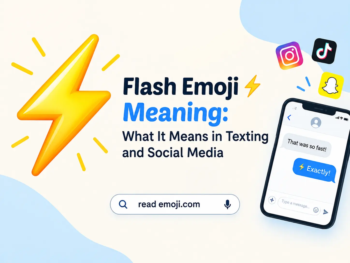 Flash Emoji ⚡ Meaning
