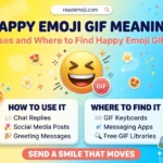 Happy Emoji GIF 😀 Meaning