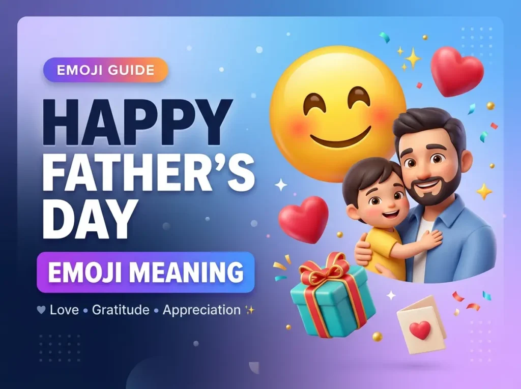 Happy Fathers Day Emoji Meaning