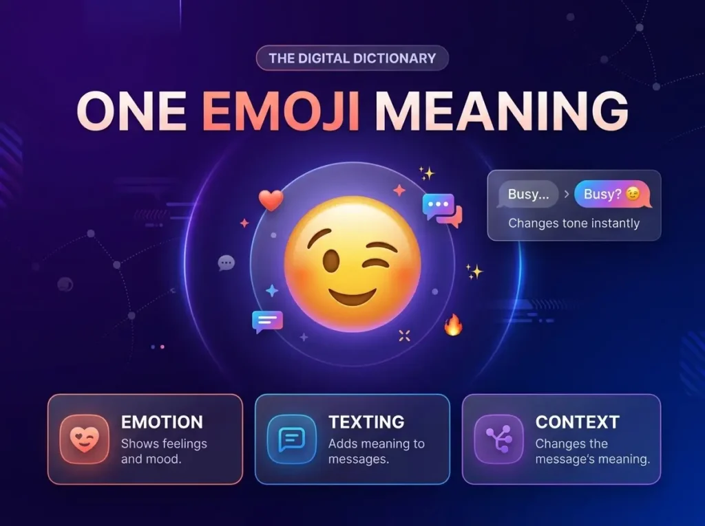 One Emoji Meaning