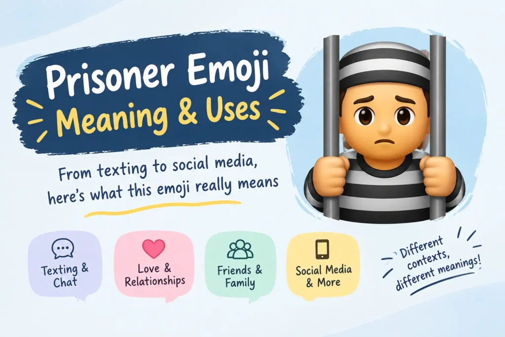Prisoner Emoji Meaning